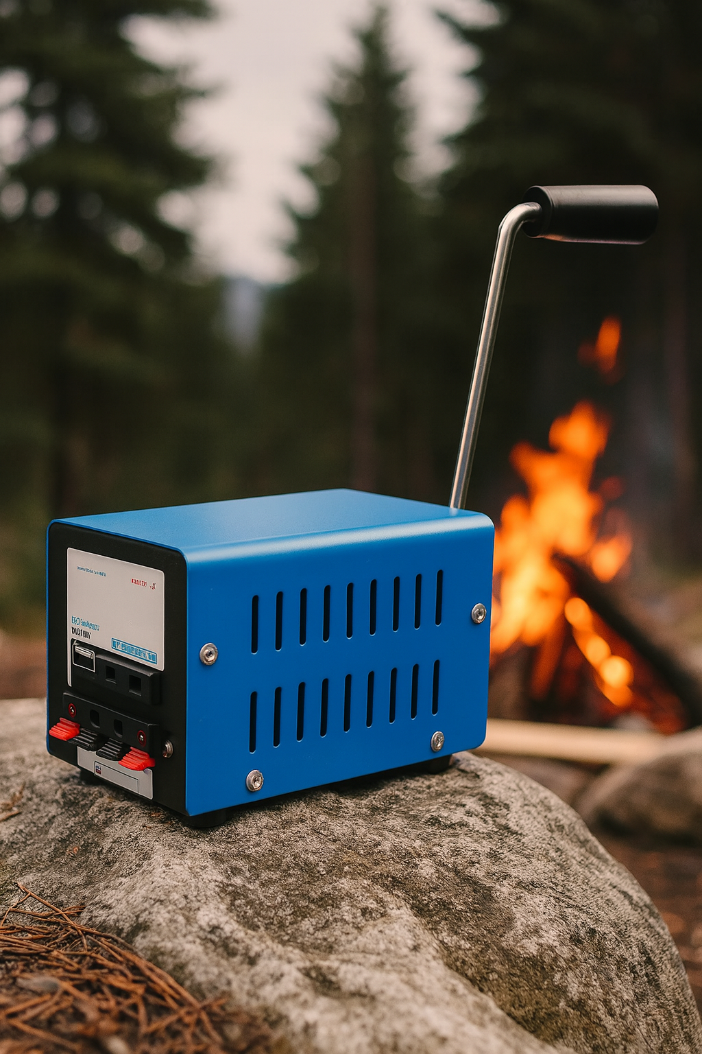 Survival Handgenerator – Draagbare Nood-USB Lader