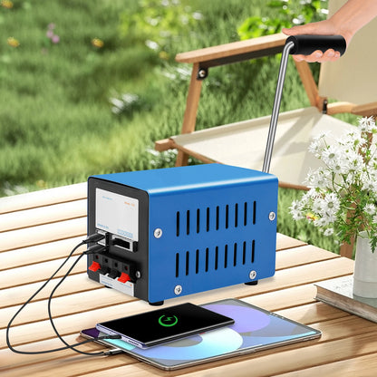 Survival Handgenerator – Draagbare Nood-USB Lader