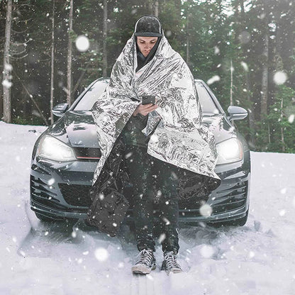 Rhino Rescue Nooddeken 1.6×2.1 m – Mylar Thermodeken