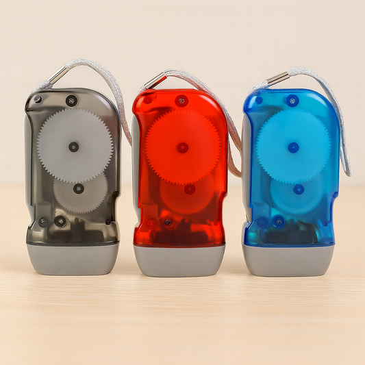 Zaklantaarn op handkracht