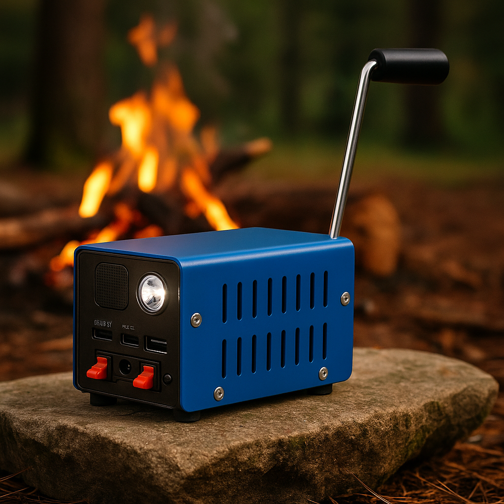 Survival Handgenerator – Draagbare Nood-USB Lader